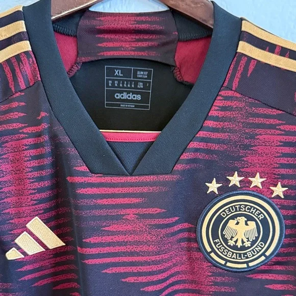 Adidas Germany Away 2022 World Cup Soccer Jersey XL - Picture 2 of 5